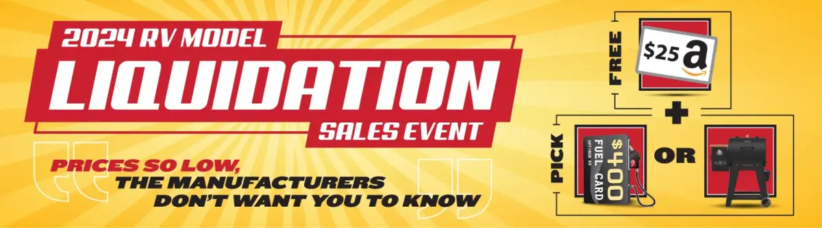 2024 RV Model Liquidation Sales Event