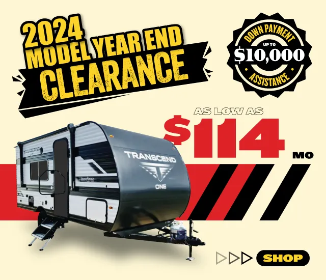 2024 RV Model Year End Clearance