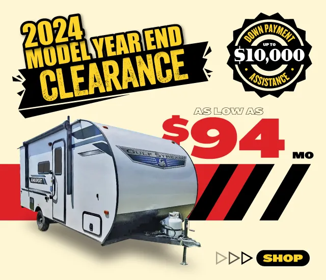 2024 RV Model Year End Clearance