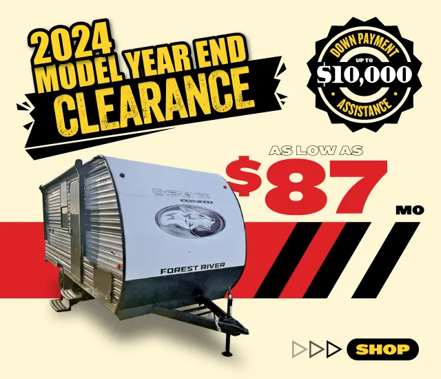 2024 RV Model Year End Clearance