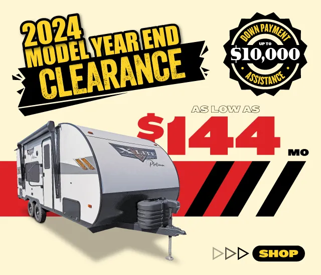 2024 RV Model Year End Clearance