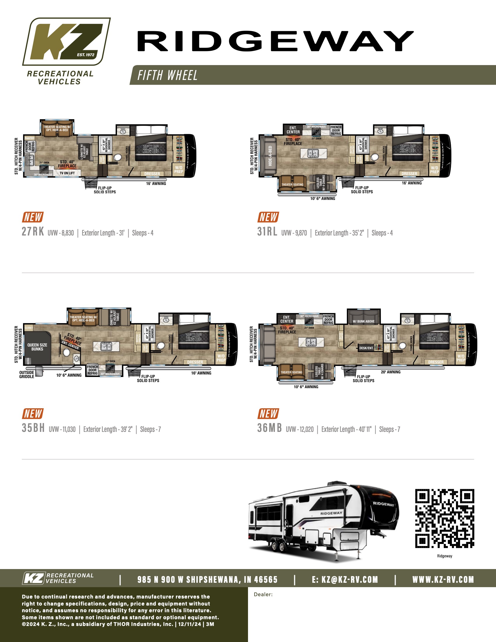 Rv Brochure