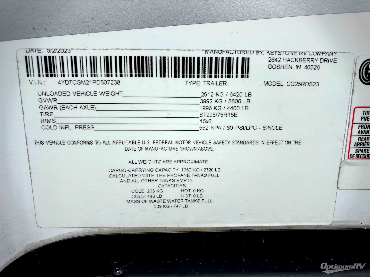 2023 Keystone Cougar Half-Ton 25RDS Photo 16
