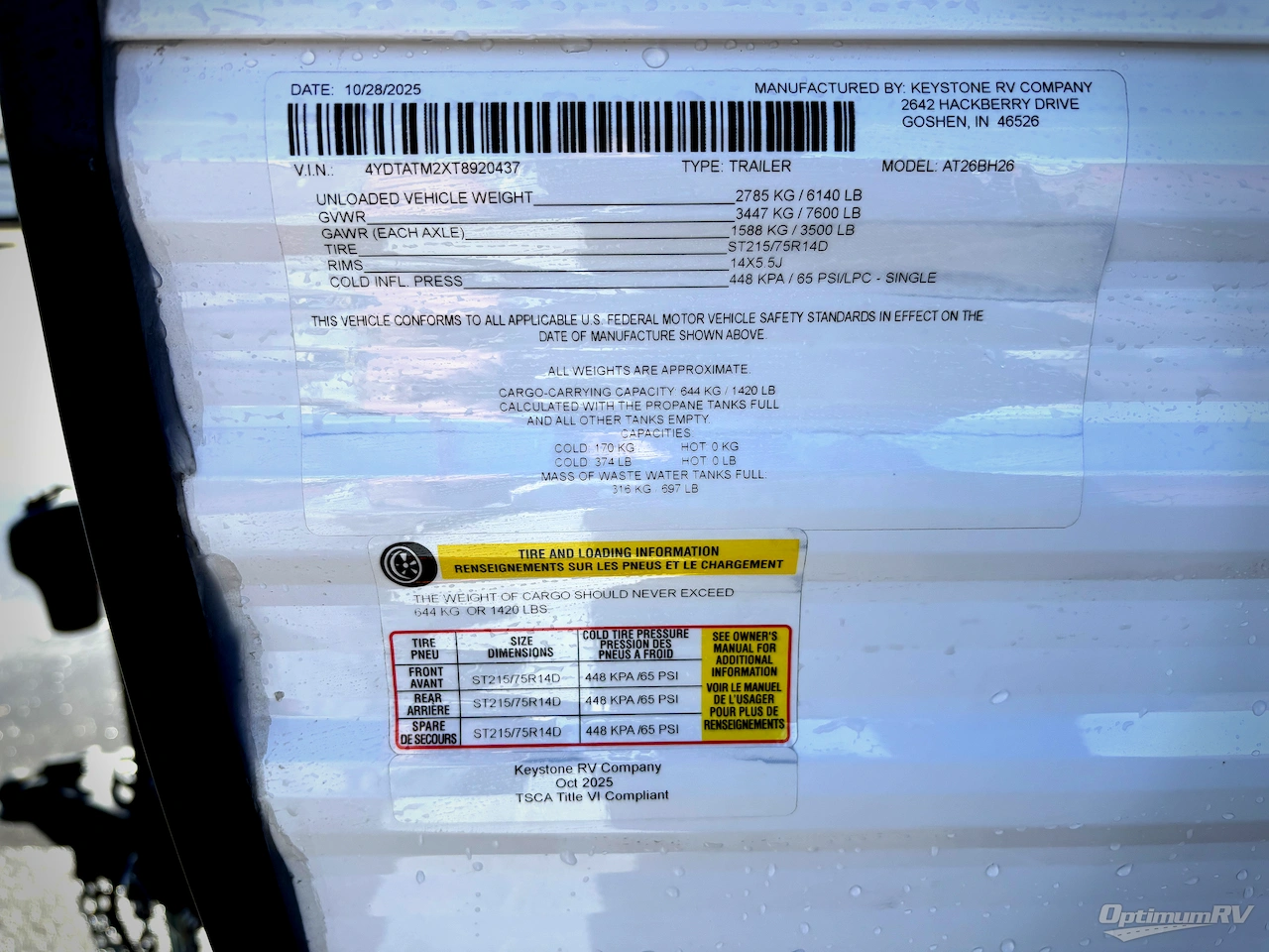 2026 Dutchmen Aspen Trail LE 26BH Photo 15