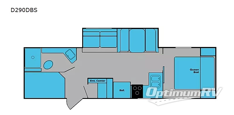 2022 Chinook Dream D290DBS RV Floorplan Photo