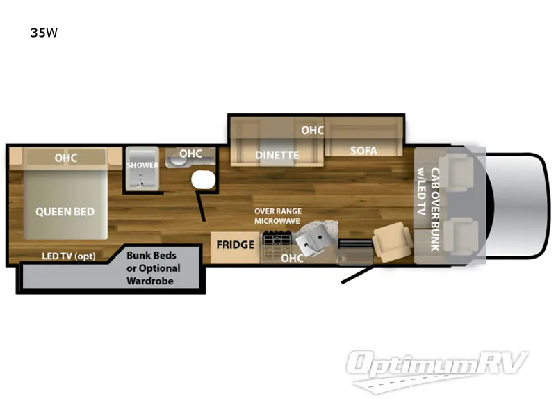 2022 NeXus Wraith 35W Floorplan Photo
