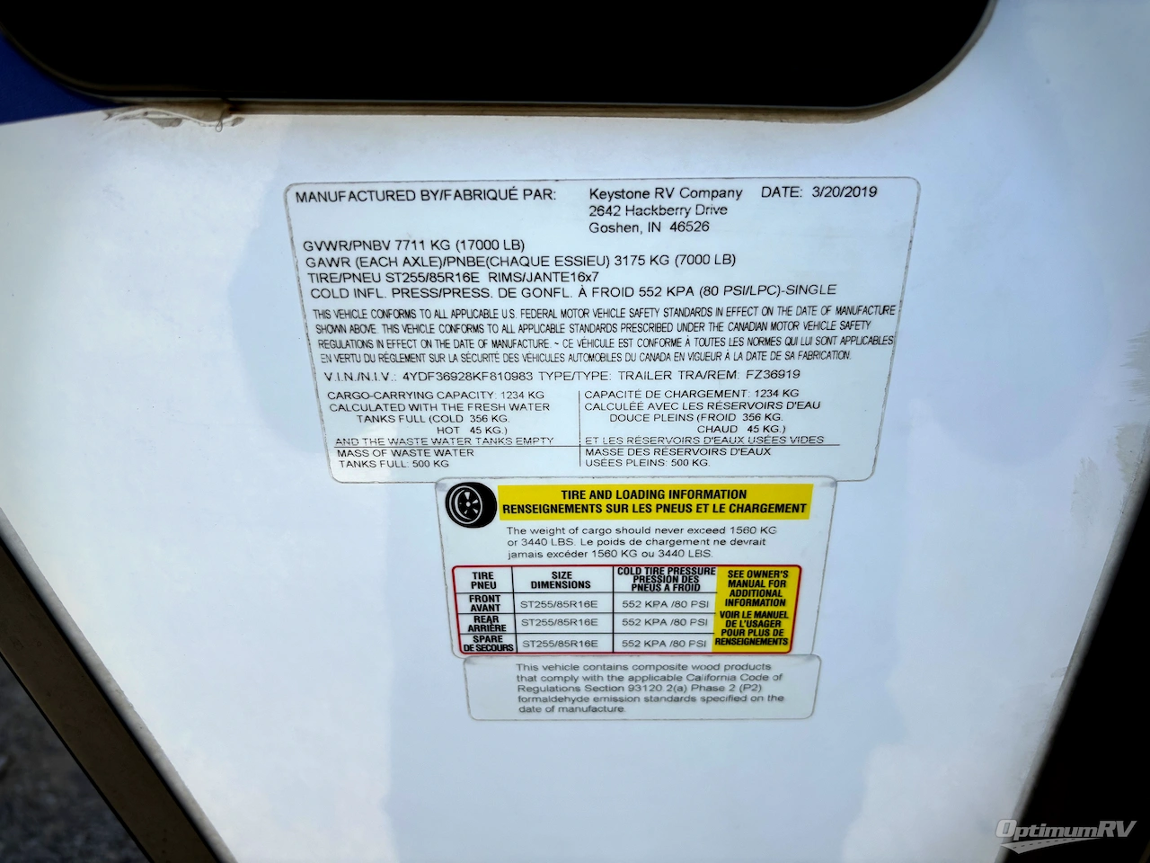 2019 Keystone Fuzion 369 Photo 19