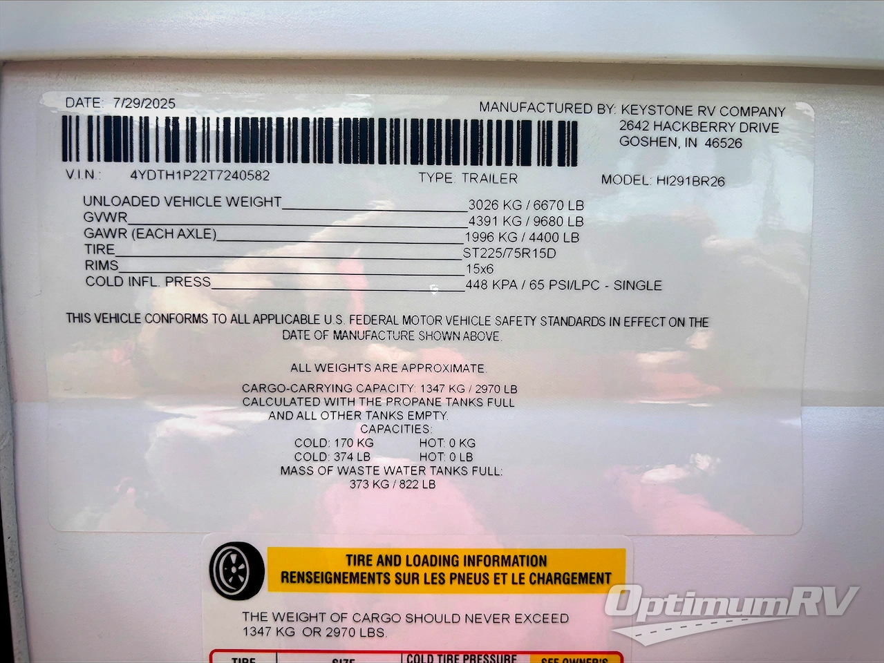 2026 Keystone Hideout Sport 291BR Photo 16