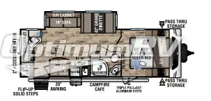 2024 Venture SportTrek ST251VRK Floorplan Photo