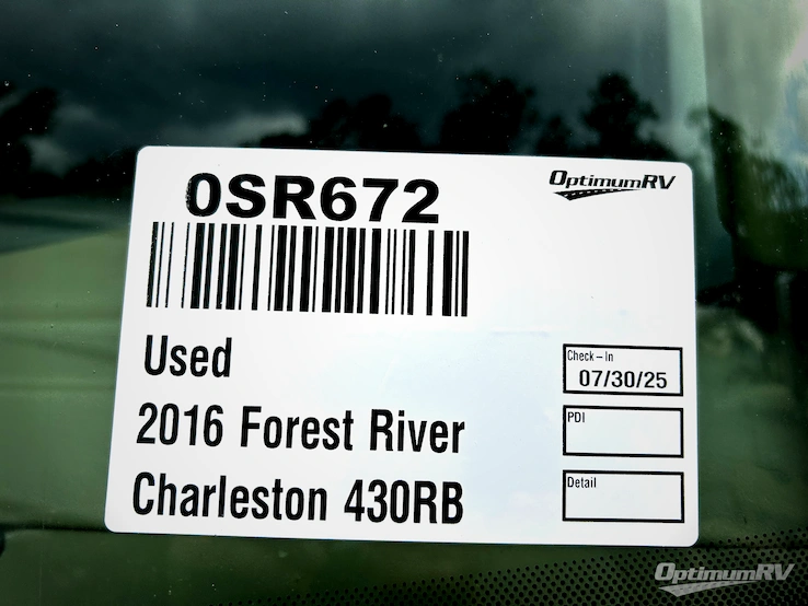 2016 Forest River Charleston 430RB RV Photo 1
