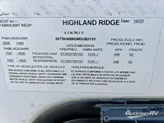 2021 Highland Ridge Open Range Ultra Lite UT2410RL RV Photo 4