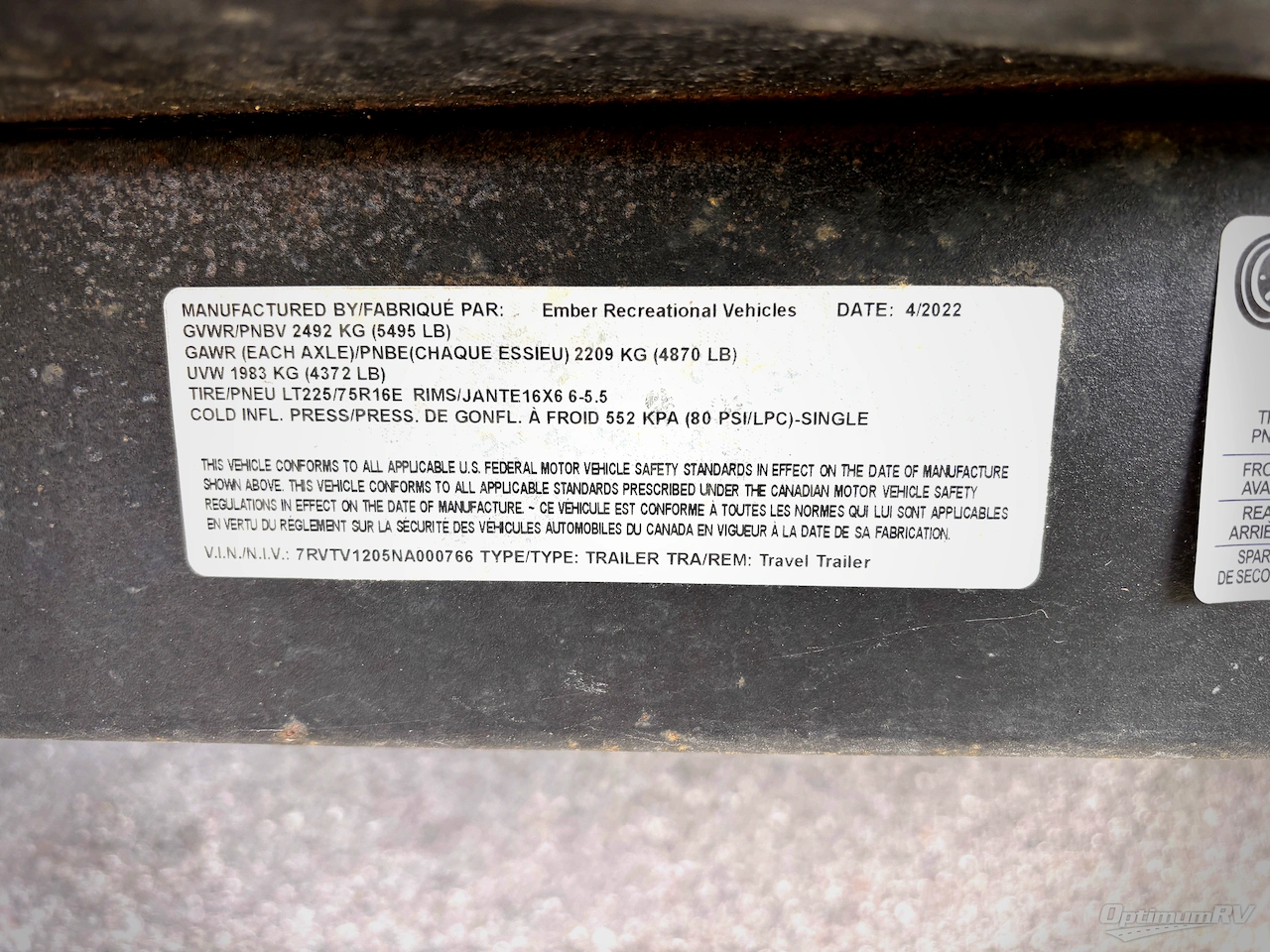 2022 Ember Overland Series 170MBH Photo 17