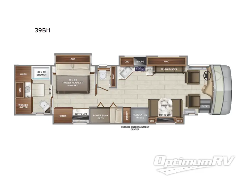 2022 Jayco Embark 39BH Floorplan Photo