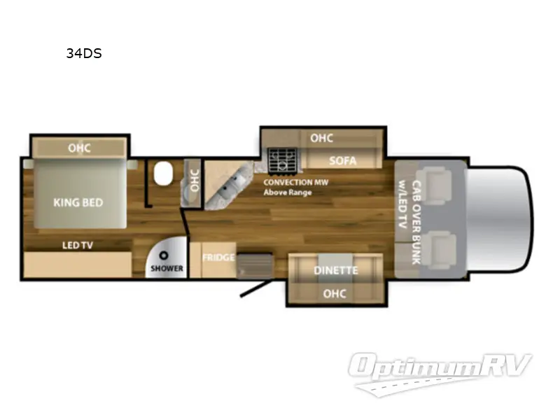 2024 NeXus Ghost 34DS Floorplan Photo
