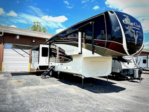 Used 2018 Forest River RV Cedar Creek Champagne Edition 38ERK Featured Photo