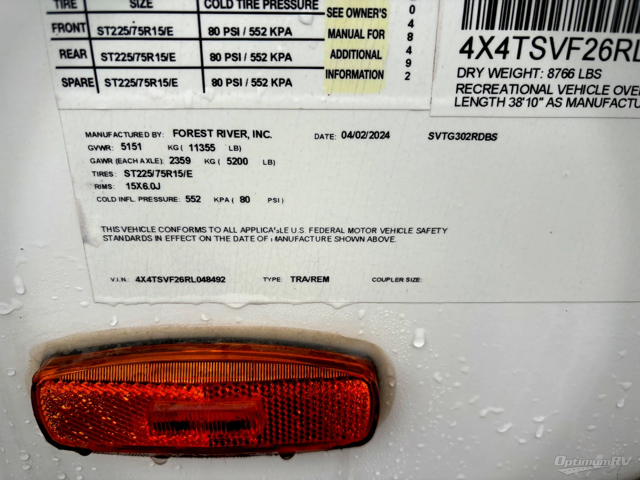 2024 Forest River Grand Surveyor 302RDBS Photo 18