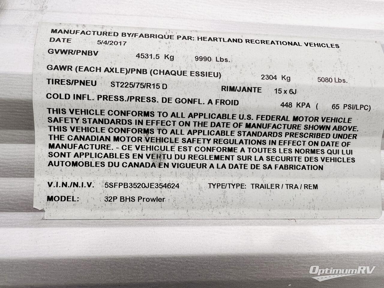 2018 Heartland Prowler 32P BHS Photo 24