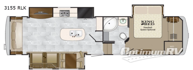 2018 Heartland Big Country 3155RLK RV Floorplan Photo