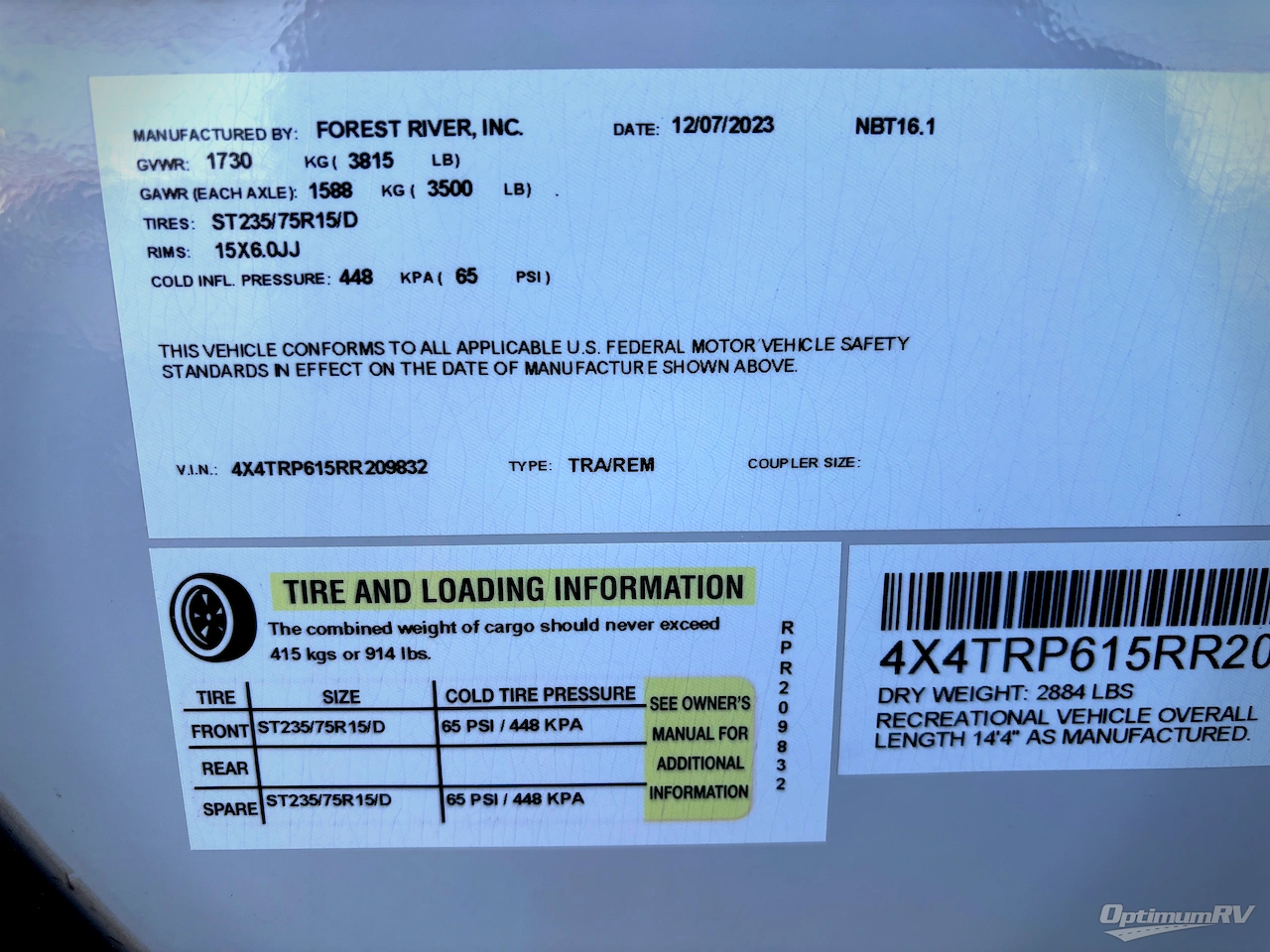 2024 Forest River No Boundaries NB16.1 Photo 12