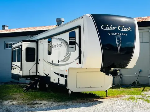 Used 2019 Forest River RV Cedar Creek Champagne Edition 38EL Featured Photo