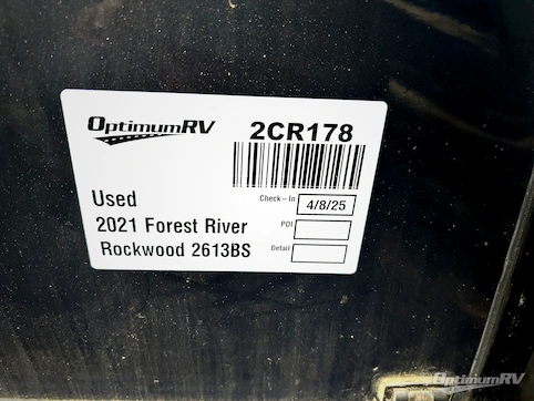 2021 Forest River Rockwood 2613BS RV Photo 2