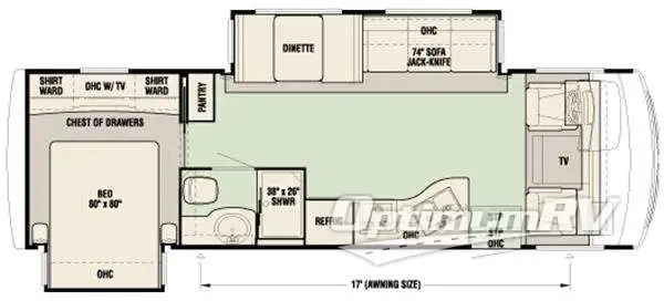 2011 Newmar Bay Star 2901 Floorplan Photo
