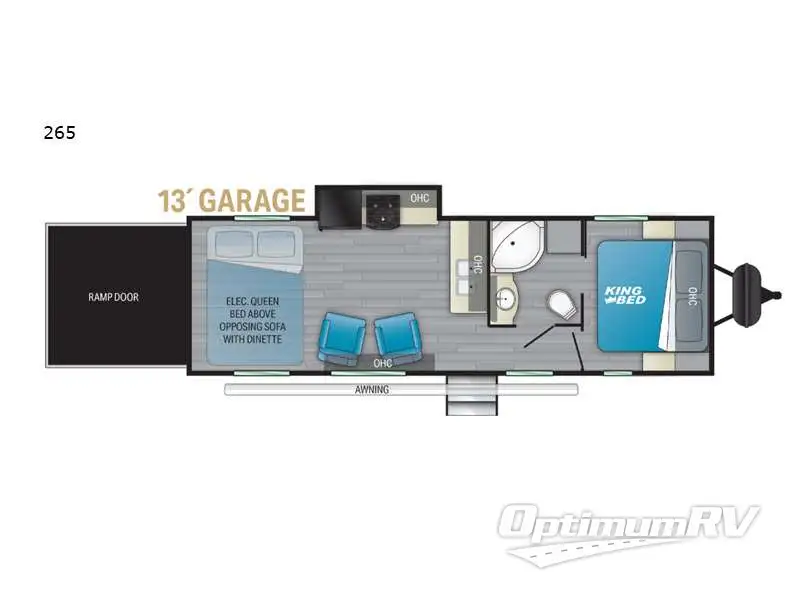 2023 Heartland Fuel 265 RV Floorplan Photo