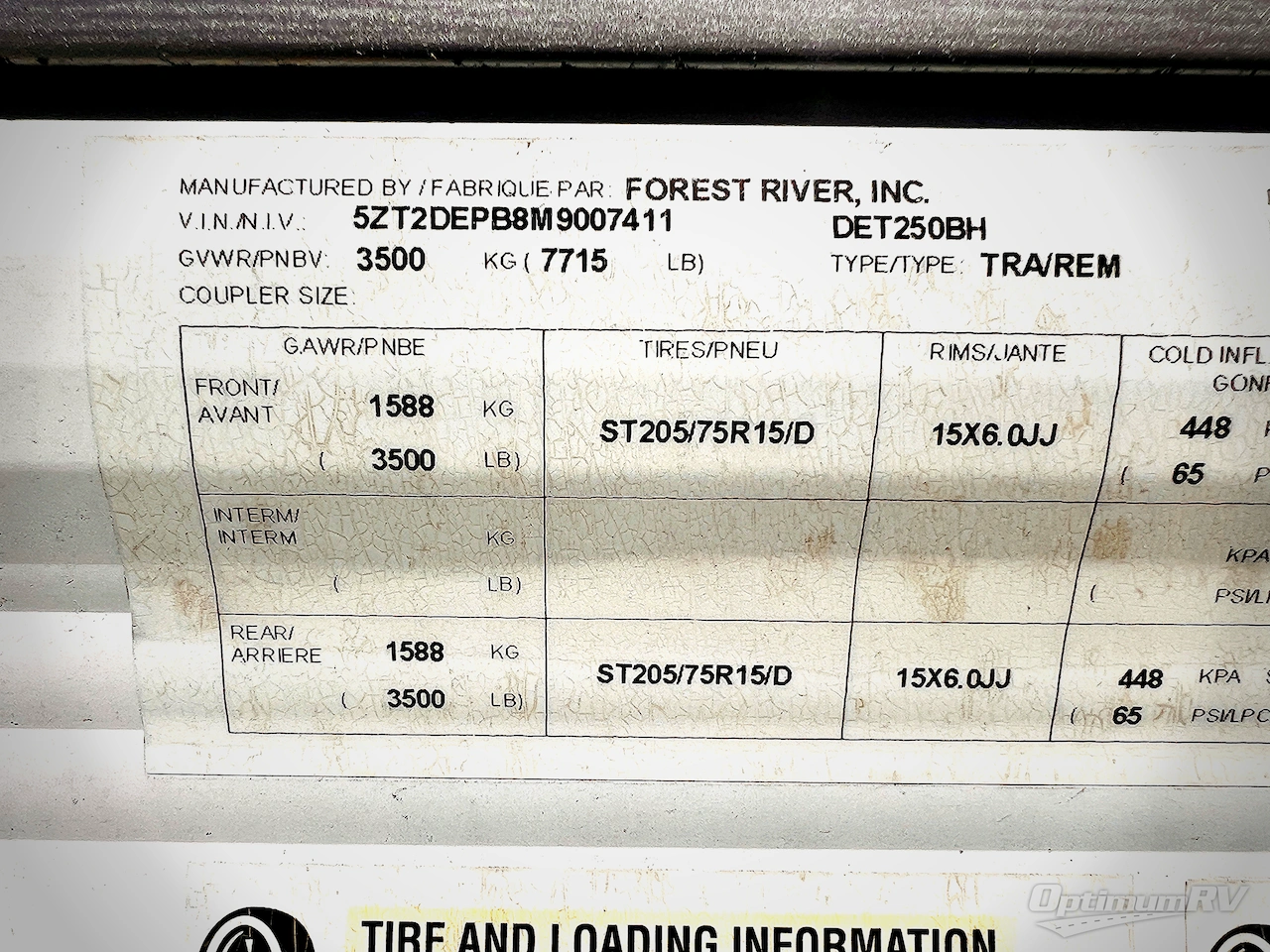 2021 East To West Della Terra 250BH Photo 21