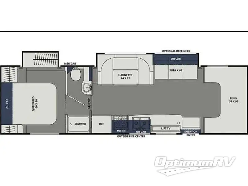 2020 Coachmen Freelander 31MB Ford 450 Floorplan Photo