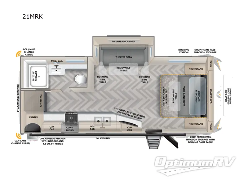 2024 Ember Touring Edition 21MRK Floorplan Photo