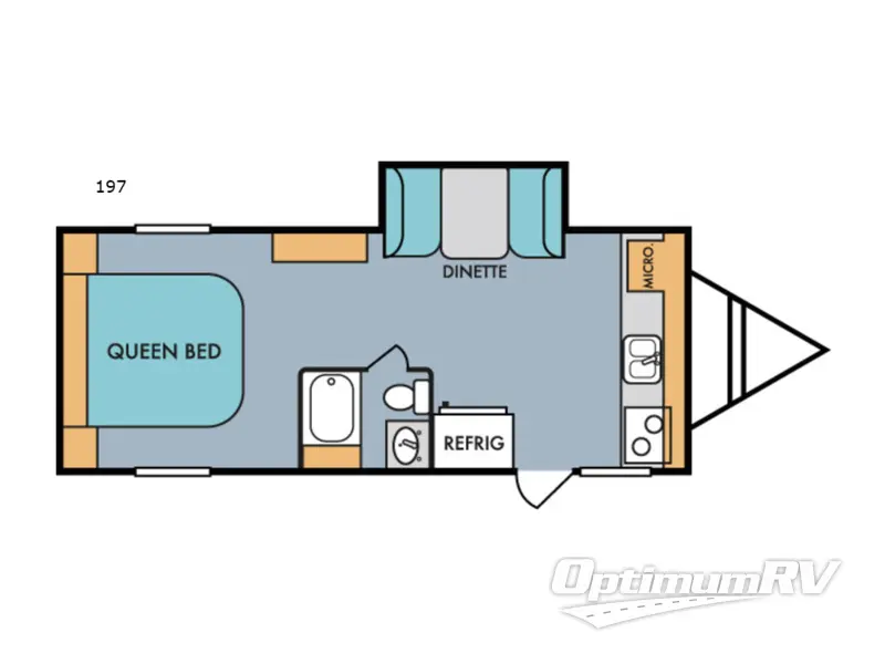 2018 Riverside Mt. McKinley 197 Floorplan Photo