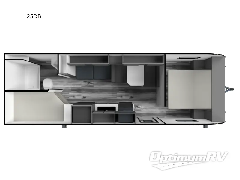 2026 Sunset Park Sun Lite 25DB RV Floorplan Photo