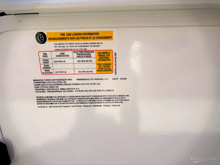 2027 Winnebago Access 18DBH RV Photo 1