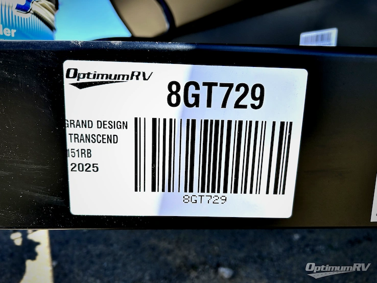 2025 Grand Design Transcend One 151RB RV Photo 1