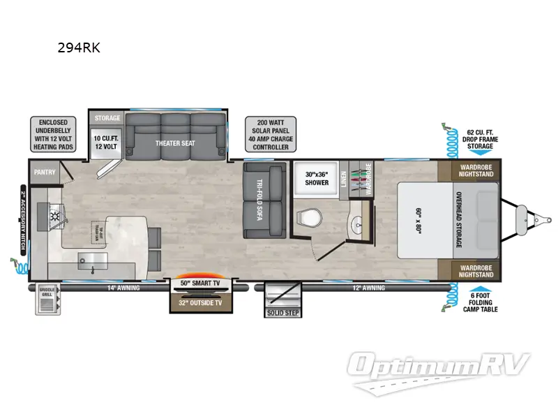 2024 Alliance Delta 294RK RV Floorplan Photo