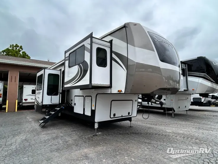 2022 Forest River Sandpiper Luxury 391FLRB RV Photo 1