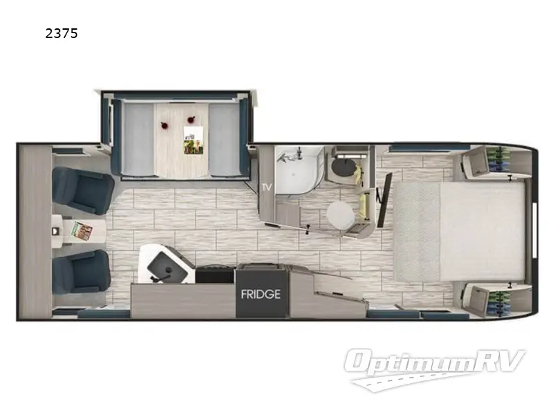 2023 Lance Lance Travel Trailers 2375 Floorplan Photo