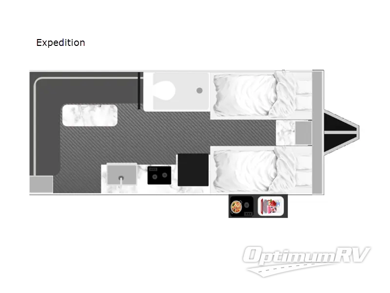 2023 inTech RV O-V-R EXPEDITION RV Floorplan Photo