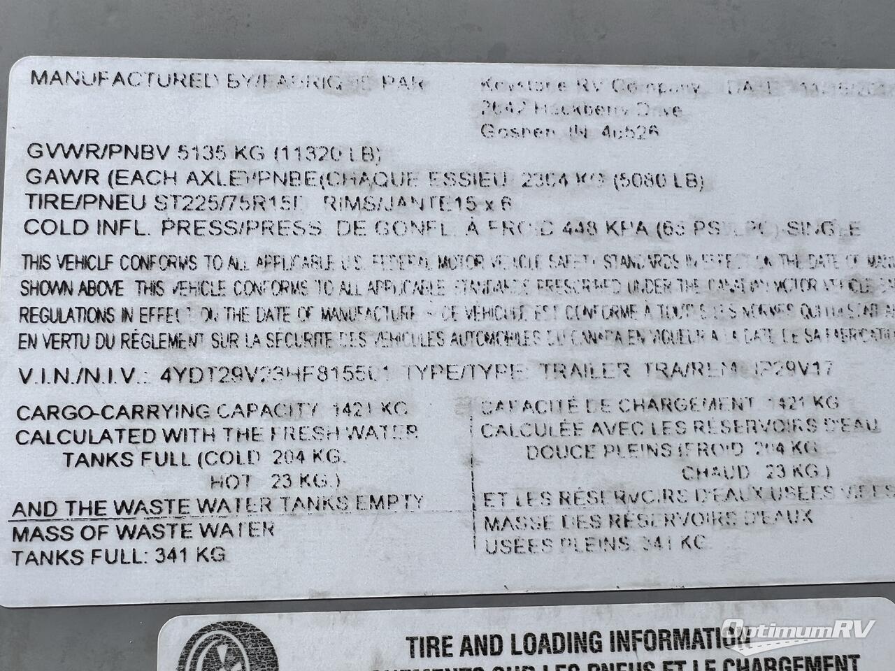 2017 Keystone Impact 29V Photo 17