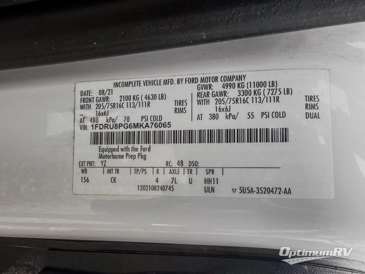 2022 Thor Compass AWD 23TW Photo 11