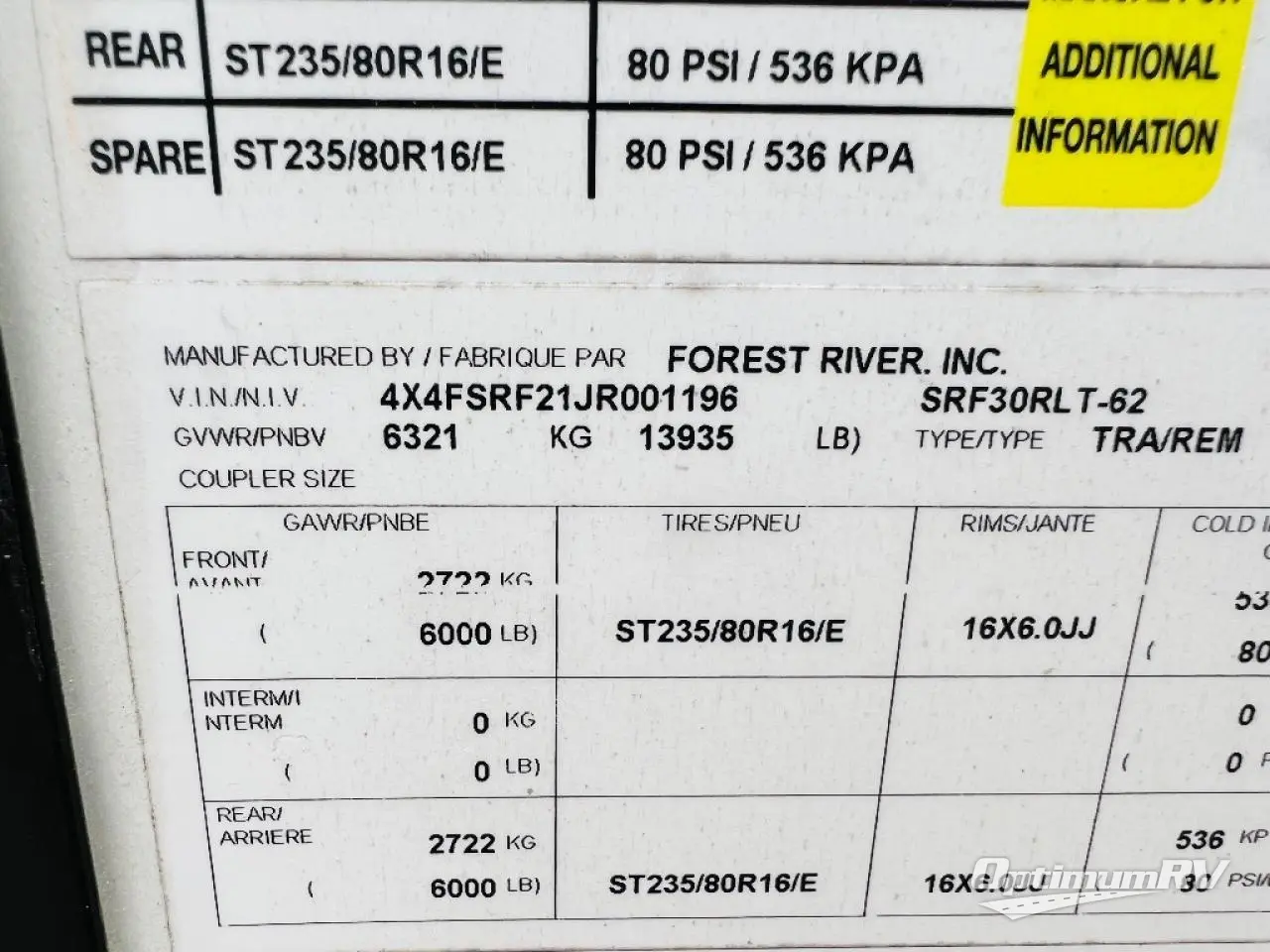 2018 Forest River Sabre 30RLT Photo 12