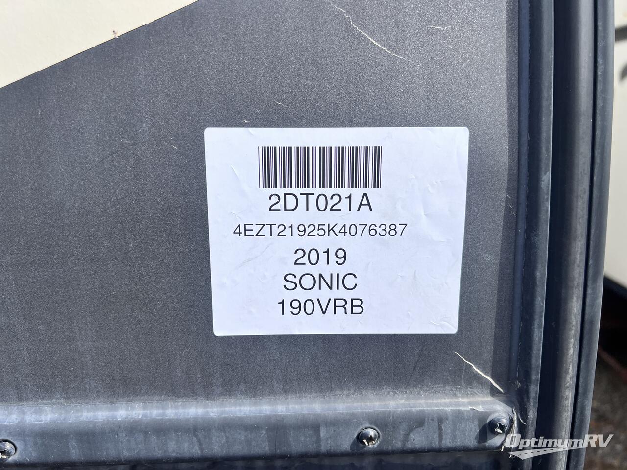 2019 Venture Sonic SN190VRB Photo 16