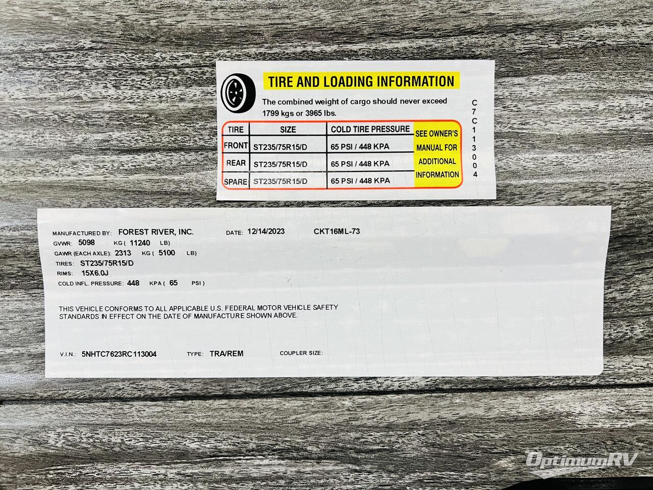 2024 Forest River Timberwolf 16ML Photo 2