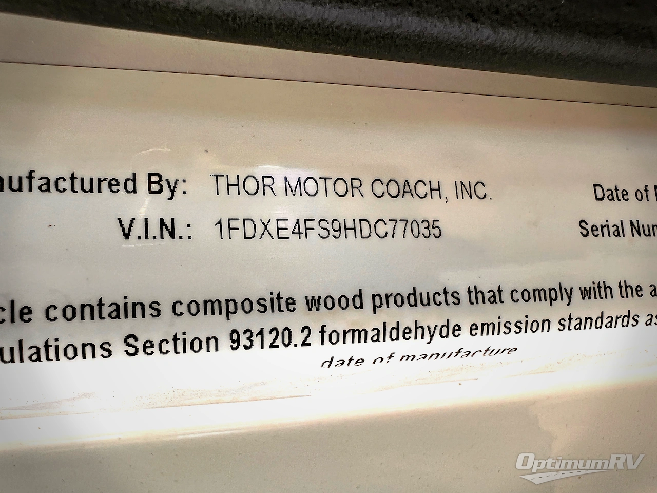 2017 Thor Quantum LF31 Photo 22