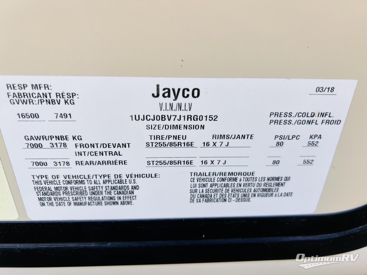 2018 Jayco Pinnacle 36KPTS Photo 23