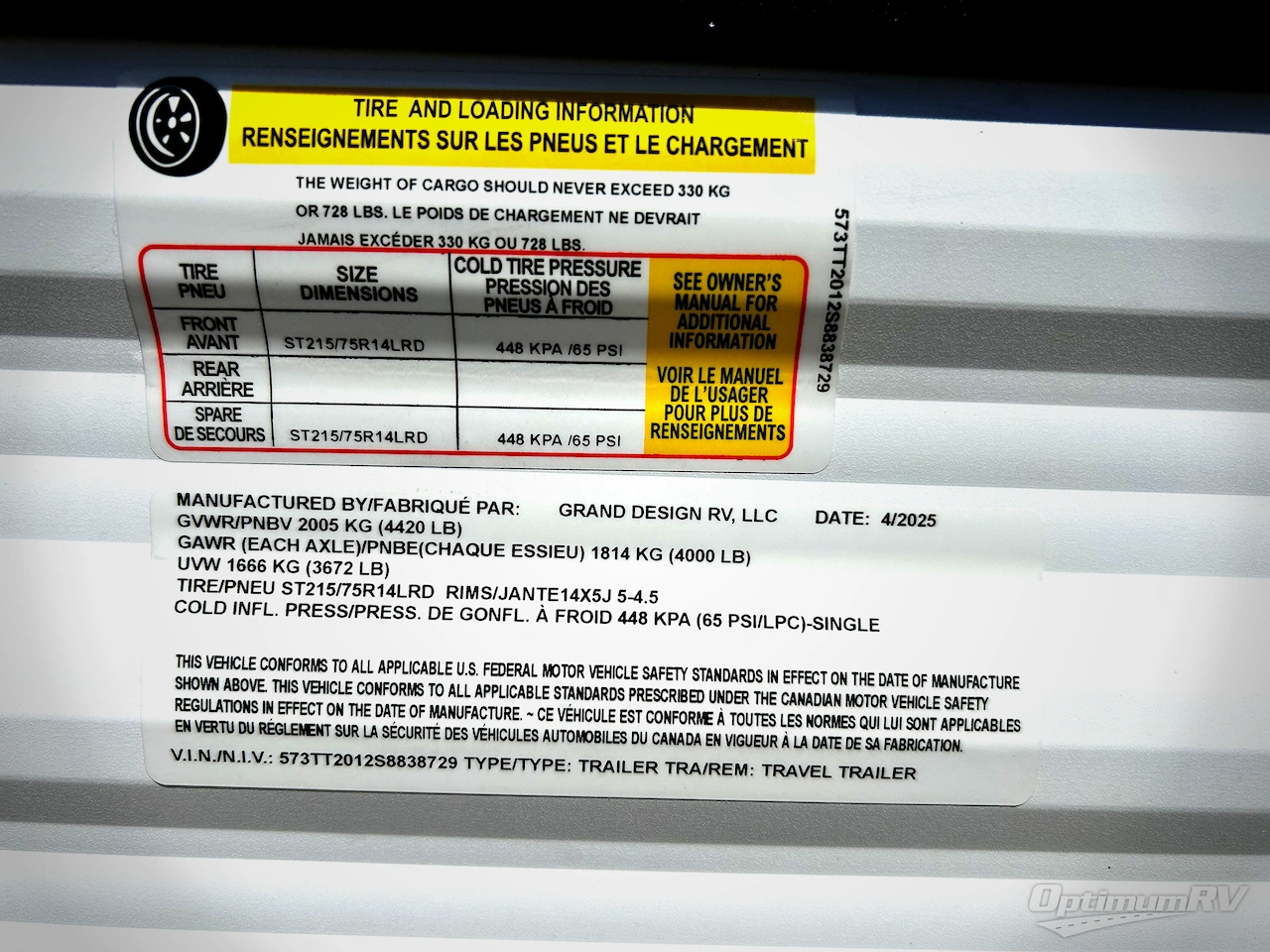 2025 Grand Design Transcend One 151RB Photo 2
