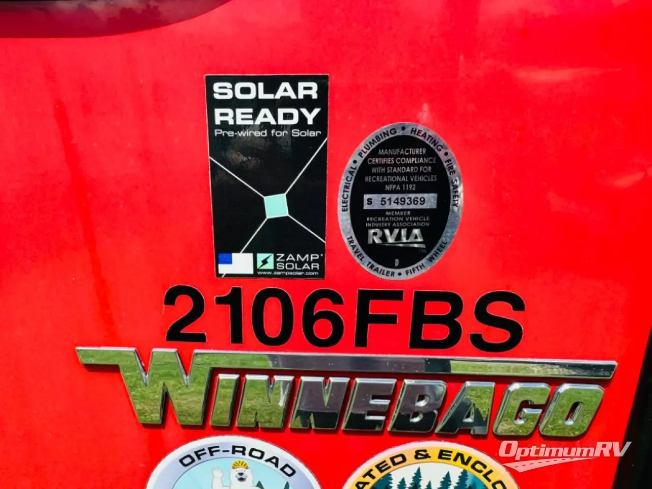 2019 Winnebago Towables Micro Minnie 2106FBS Photo 15