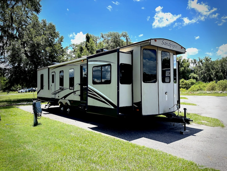 2017 Forest River Sandpiper Destination Trailers 393CK RV Photo 1