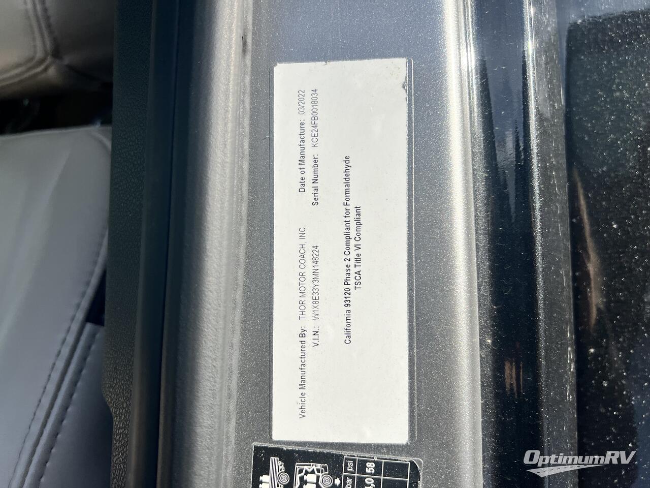 2022 Thor Tiburon Sprinter 24FB Photo 19
