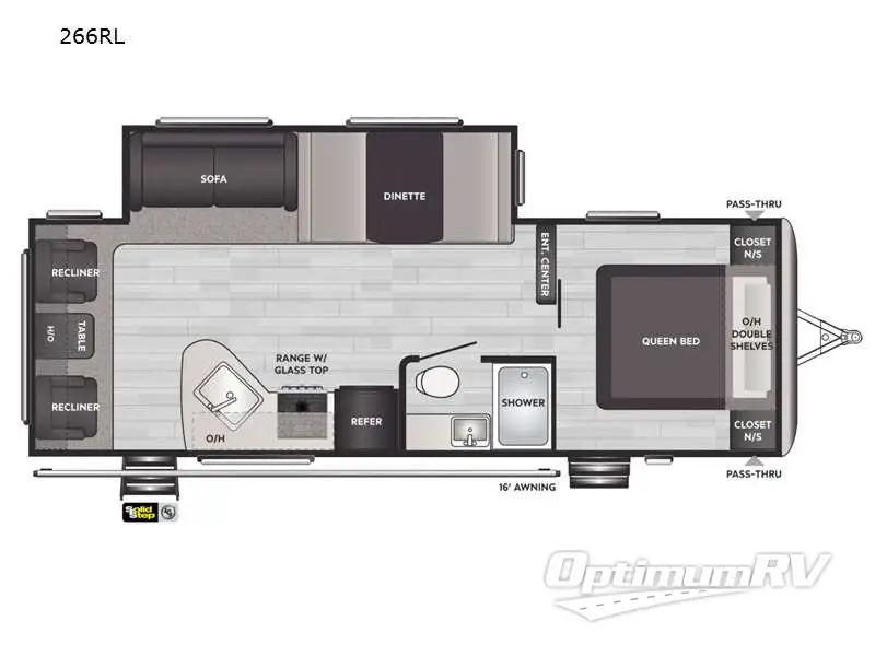2022 Keystone Springdale 266RL Floorplan Photo